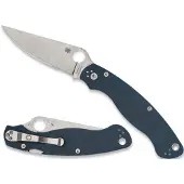 Spyderco Couteau pliant Military 2 Cobalt Blue G-10 CPM SPY27