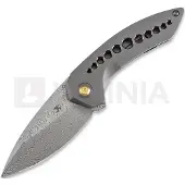 Kansept Knives Couteau pliant ODD 21 Damascus Gray