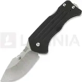 1881 Knifeworks Couteau pliant Lombard, Black G-10