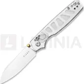 Kizer Cutlery Couteau pliant Pokiman CS AEB-L, Clear Acrylic, Satin