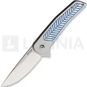Alliance Designs Couteau pliant Scout Framelock, bleu