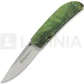 Maserin Couteau pliant Atti 389, Green Burl