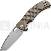 MKM Knives Couteau pliant Ciras - Stonewash - G10, vert