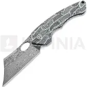 Bestech Skirmish - Damascus - G10, noir, blanc