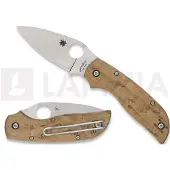 Spyderco Couteau pliant Chaparral Slipjoint Maple Wood CTS-XHP
