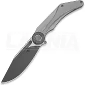 Bestech Couteau pliant Seraph - Beadblast + Satin - Titanium