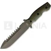 Halfbreed Blades Couteau de survie Large Survival Knife, vert