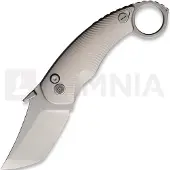 Cavol Couteau pliant Kobra Buttonlock Karambit, Lightwashed