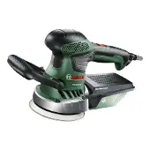 Bosch Ponceuse excentrique filaire - PEX 400 AE (350W, livrée avec coffret de rangement, 1 paper assistant, 1 papier abrasif G 80)