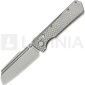 GEO Knife Couteau pliant Noxiz - Stonewash - Titanium