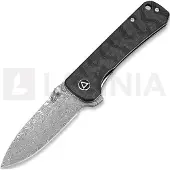 QSP Knife Couteau pliant Hawk, carbon fiber