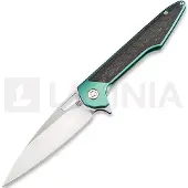 Artisan Couteau pliant Archaeo Framelock M390, vert