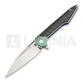 Artisan Cutlery Couteau pliant Archaeo Framelock, Blue/Gold