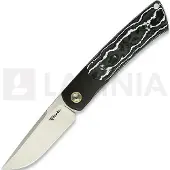 Reate Couteau pliant Tribute, white storm fat carbon
