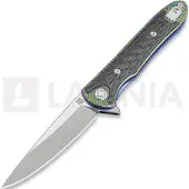 Artisan Cutlery Couteau pliant Shark Framelock CPM S35VN, gold/blue