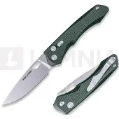 RealSteel Couteau pliant Griffin Pro Green Natural Micarta