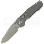 RealSteel Evolution Ironclad Drop Point, Grey G-10, Stonewash