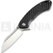 Artisan Couteau pliant Immortal Linerlock D2, carbon fiber