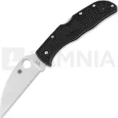 Spyderco Couteau pliant Endela Wharncliffe, noir