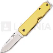 Bear & Son Couteau pliant Large Slip Joint, jaune