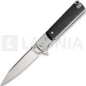 Artisan Cutlery Couteau pliant Classic D2, black checkered