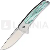 Alliance Designs Couteau pliant Scout Framelock, vert