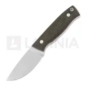 Brisa Couteau de chasse Skinner 90 Elmax Flat, green micarta