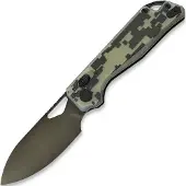 Kunwu Knives Couteau pliant Pulsar - DLC - G10, camo