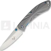 V Nives Couteau pliant Poseidon Linerlock, gris