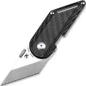 Kansept Knives Couteau pliant Pinkerton Dash Linerlock Twill CF