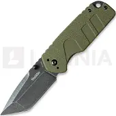Smith's Sharpeners Couteau pliant Campaign Linerlock, vert