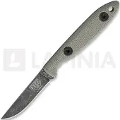 ESEE Couteau Camp Lore Canvas Micarta, black oxide