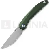 MKM Knives Couteau pliant Detonario - M390 - Aluminum, vert