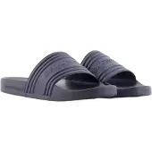 Emporio Armani Logo Tape Pool Side Slides Bleu EU 45 Homme
