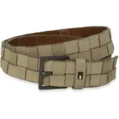 Tommy Hilfiger Hudson Suede Weave 3.5 Belt Beige 90 cm Homme