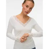 Vero Moda T-shirt 'VMSkye' blanc naturel