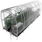 BAUMERA Serre KLASIKA SLIM 2x6m (12m2) avec polycarbonate 6mm