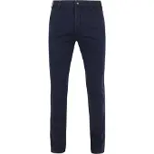 Meyer Pantalon chino bleu foncé