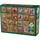 Cobble Hill Puzzle Crochet de Campagne - 1000 pièces