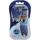 BIC Flex 3 Rasoir jetable pour hommes 4 pc(s) no data