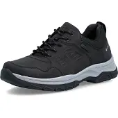 Rieker Bottines à lacets '30202' gris clair / noir