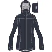 CMP Veste imperméable à capuche avec boutons-pression femme