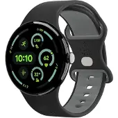 Spigen Nano Pop (Silicone), Sangles de montre, Noir