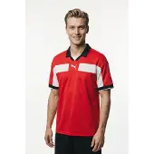 Puma T-Shirt fonctionnel 'TeamClassic' rouge / noir / blanc
