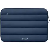 Tech-Protect Sacoche universelle pour ordinateur portable jusqu'à 13-14", Fluffy, bleu foncé