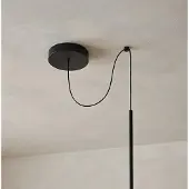 LEDS-C4 Suspension Invisible - 12,2 W, blanc chaud, 568 lm, noir