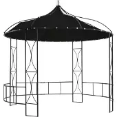 Syfax Pavillon 300 x 290 cm Anthracite Rond
