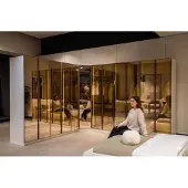 AEA Armoire turiger, beige, style moderne, polyvalente et fonctionnelle