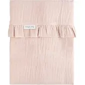 Babys Only Drap berceau Calm vieux rose - avec volant
