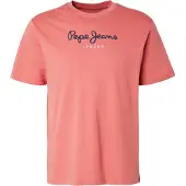 Pepe Jeans T-Shirt 'Eggo N' bleu marine / gris / melon